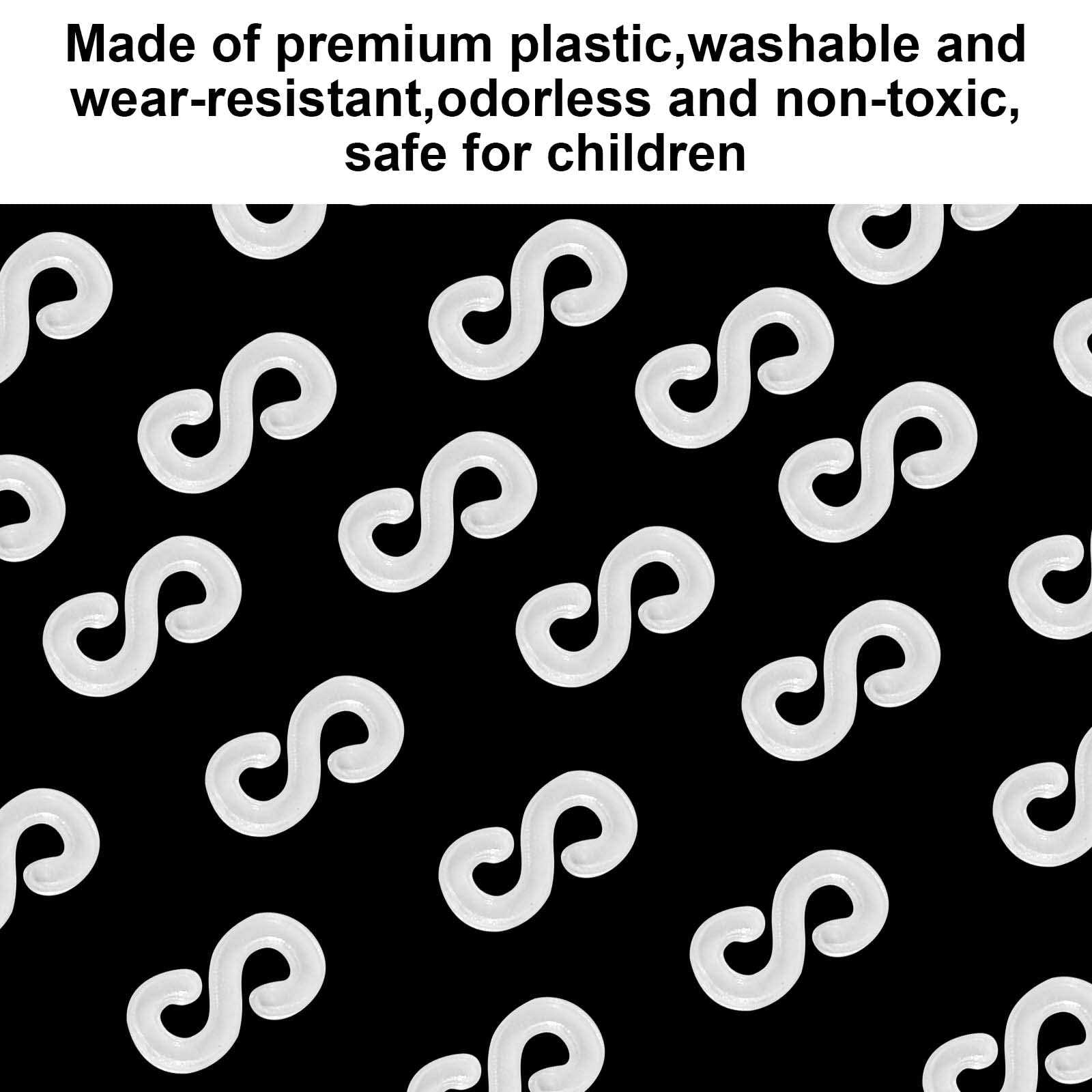 500 Clip A S Per Loom Bands - Chiusure Colorate Per Braccialetti Elastici Fai Da Te, Gioielli Per Bambini - Foto 9