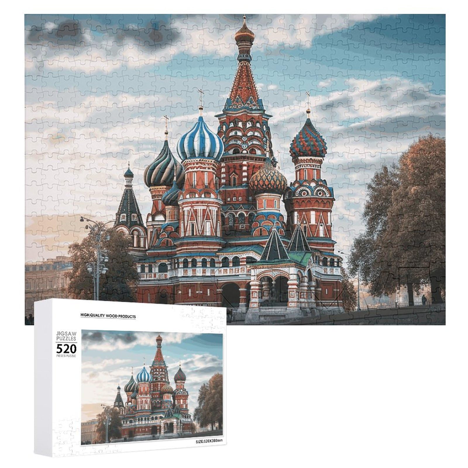 Amazon.com: St Basil Cathedral Red Square in Moscow Jigsaw Puzzle