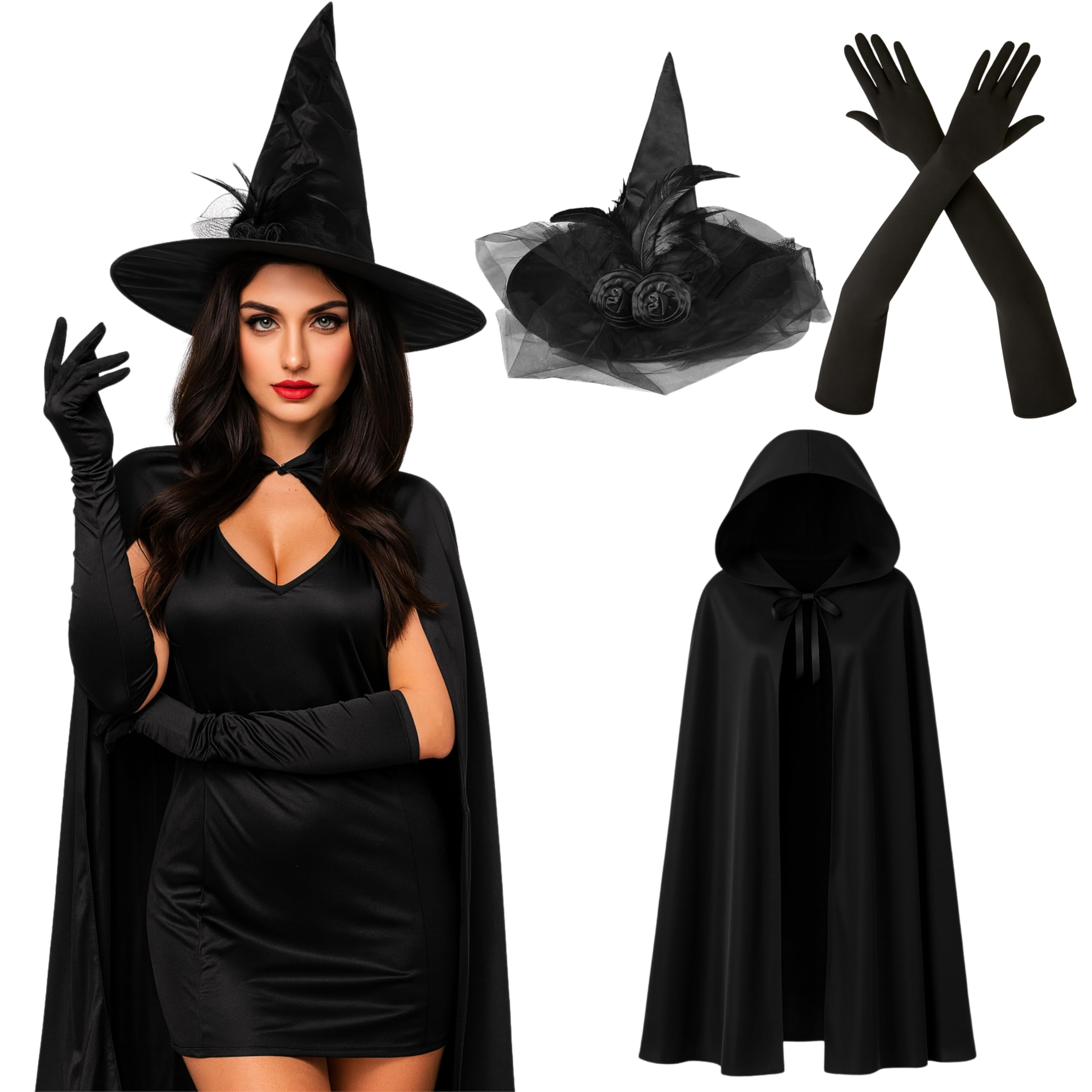 Zucca Felice Di Halloween Con Cappello Da Strega Illustrazione
