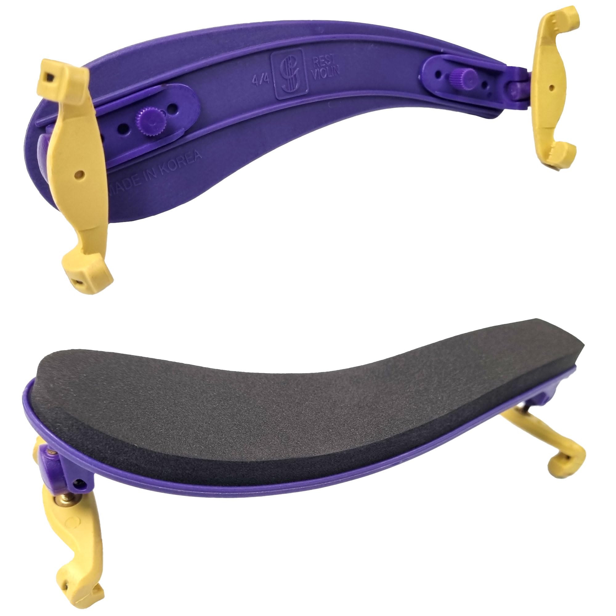 Hidersine Shoulder Rest 4/4 size Purple. Shawbury Model. Adjustable height and width. For full size violins. Comfortable and easy to fit