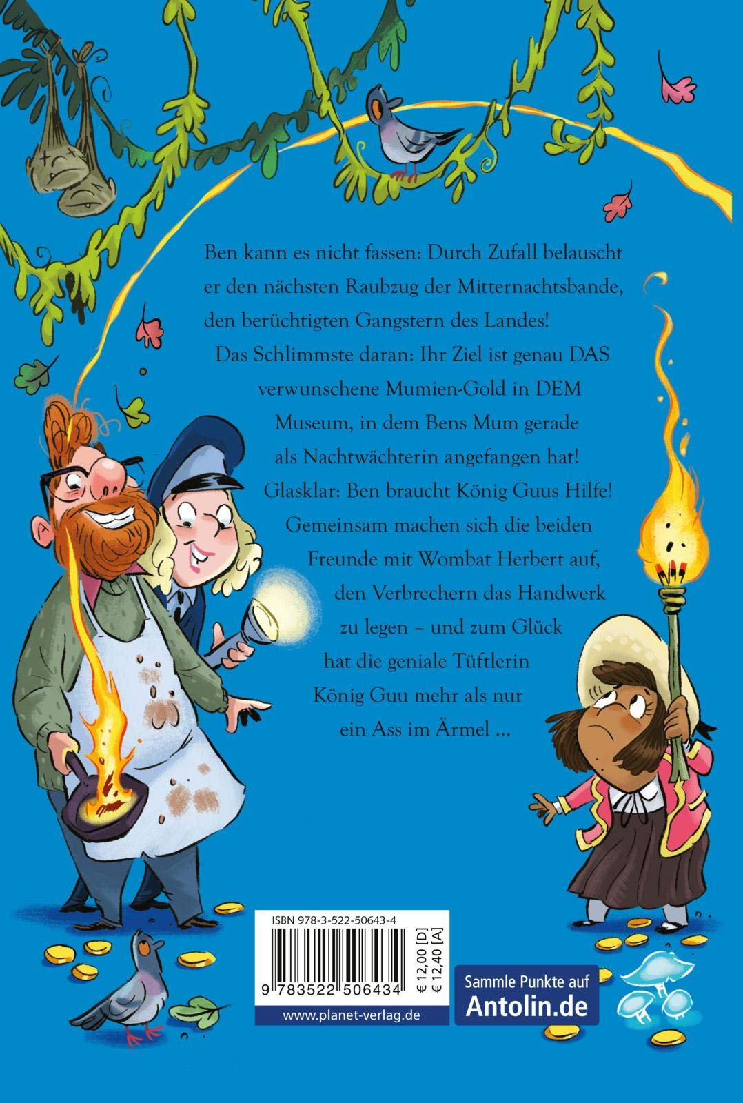 König Guu 2: Um Mitternacht, wenn die Mumie erwacht: Lustiges Comic-Buch (2)