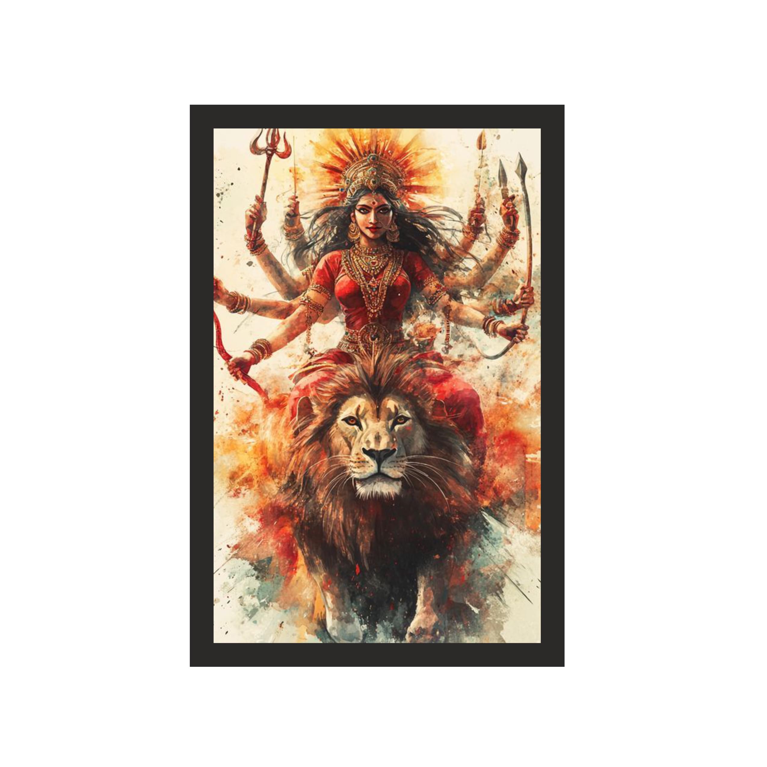 Grand Dynamic Durga: 24x36