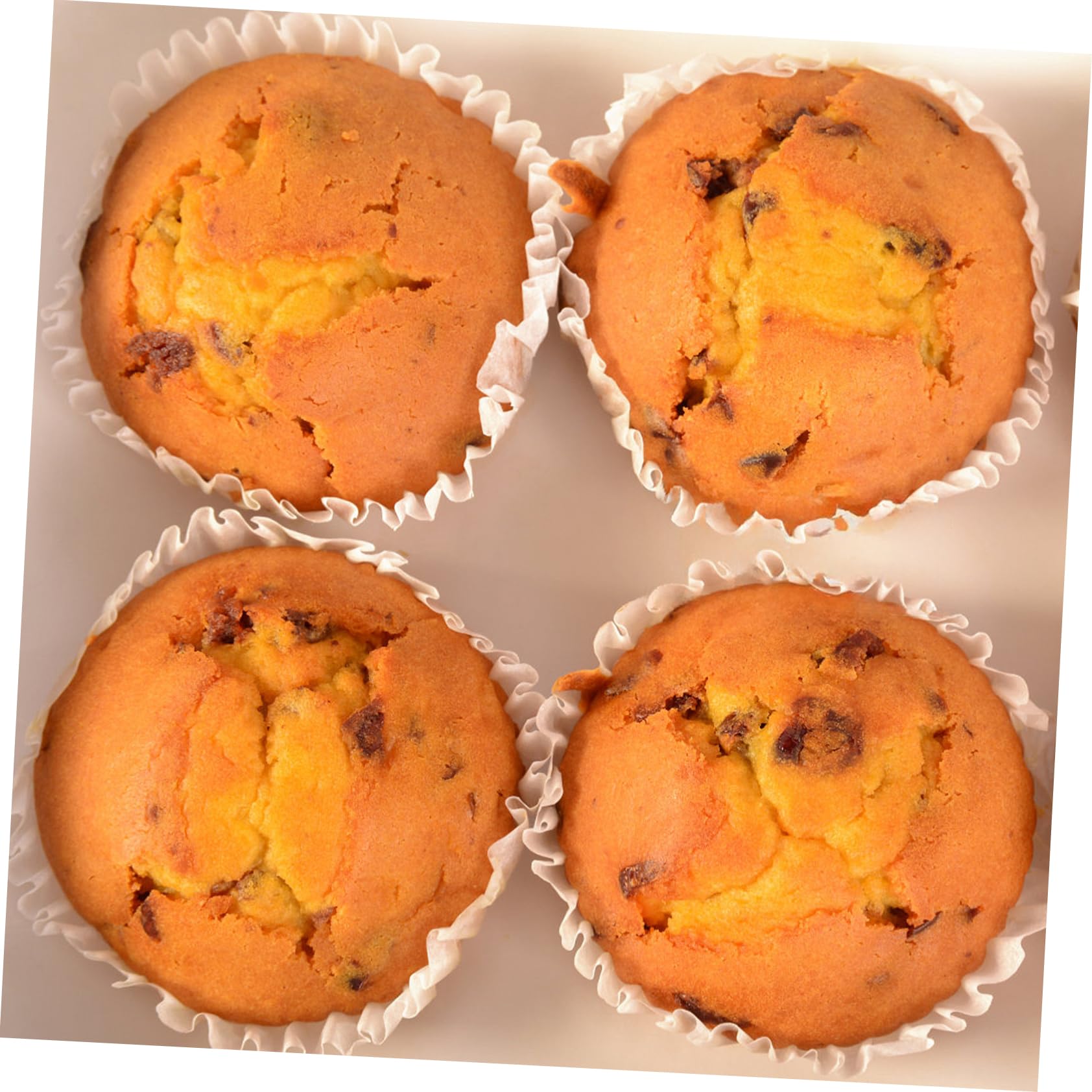 MAGICLULU 800stücke Cupcake Förmchen Lebensmittelechtem Hochtemperaturbeständige Muffin Backformen Für Hochzeiten Partys Und Feiern Backzubehör