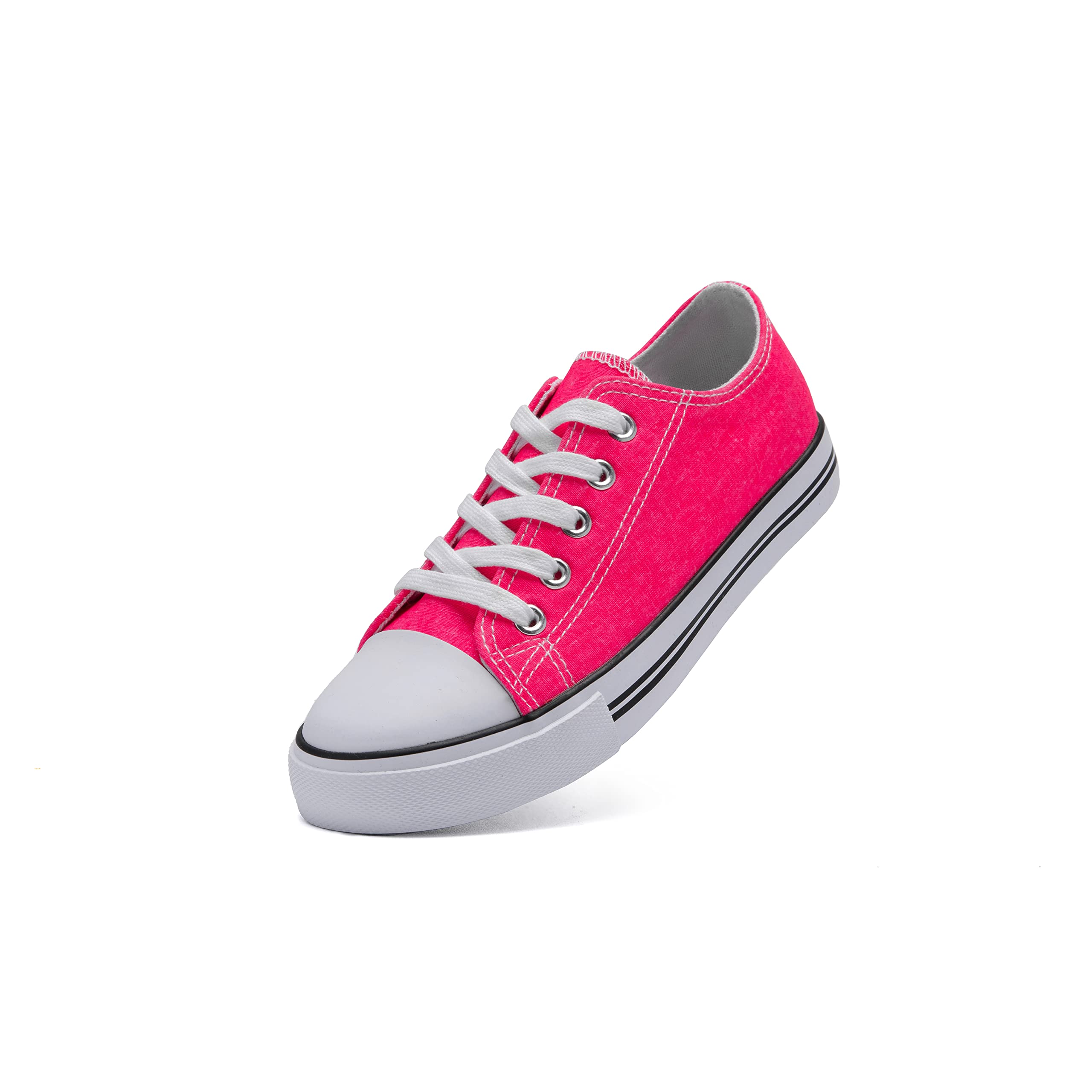 The Fashion Supply Toddler Canvas Shoes for Girls & Boys - Breathable & Comfortable Boys & Girls Canvas Shoes for Toddlers