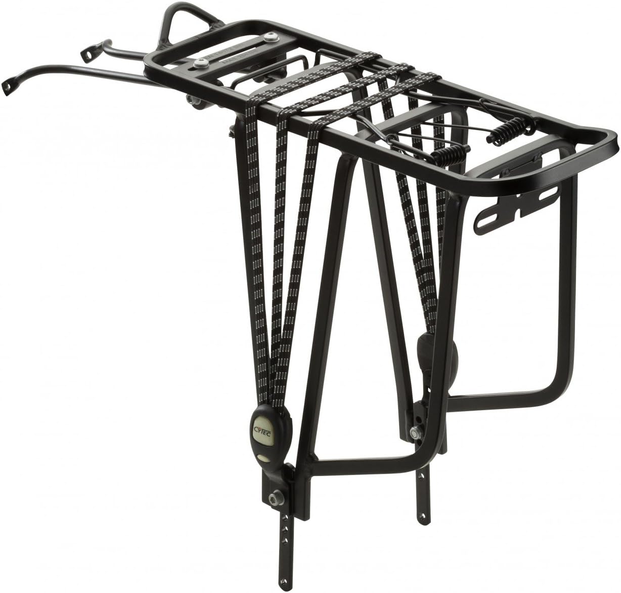 Cytec 4032573 Aluminium Pannier Rack 24-29, Black, One Size