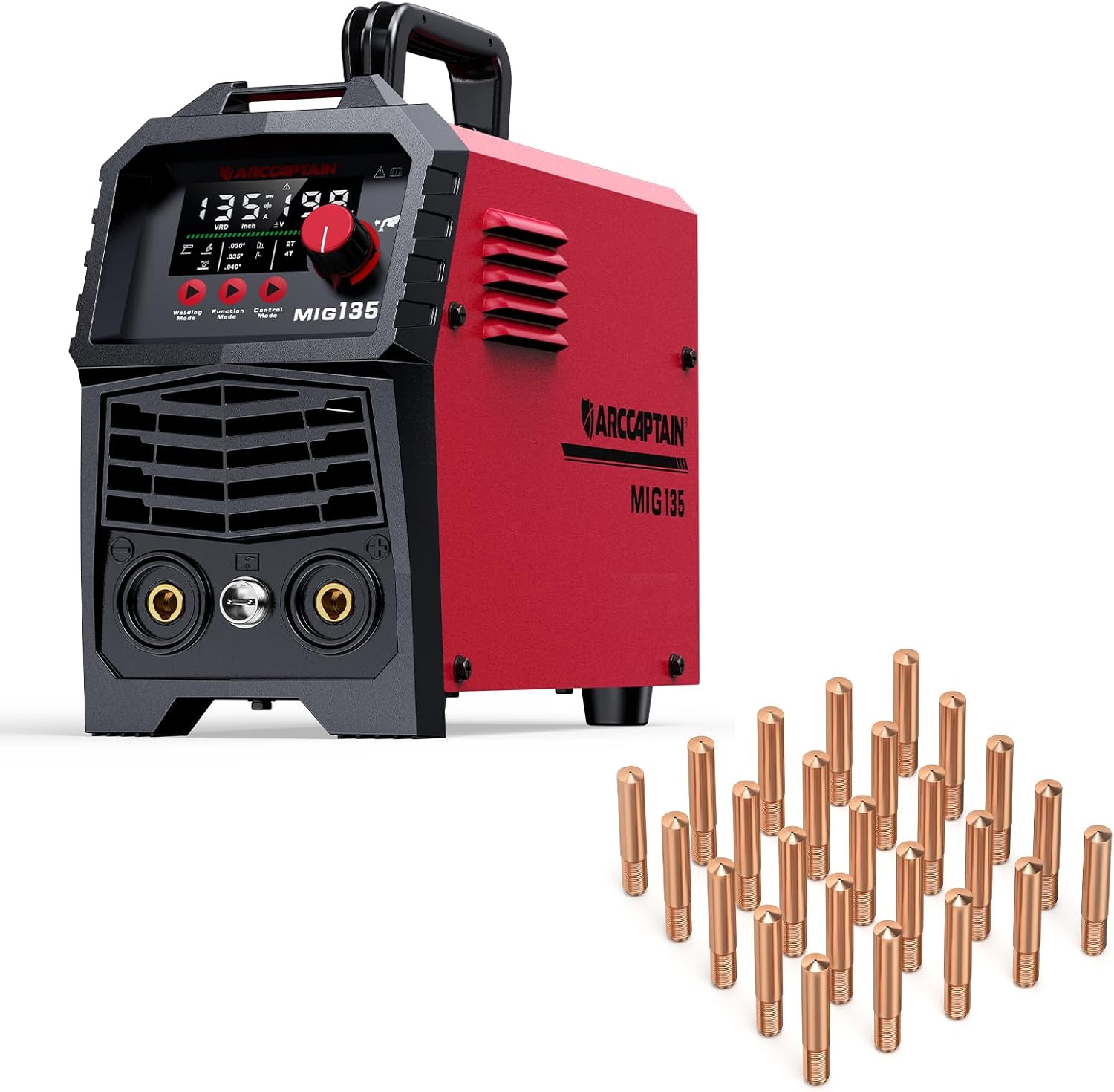 ARCCAPTAIN MIG135 & .030" Welding Tips