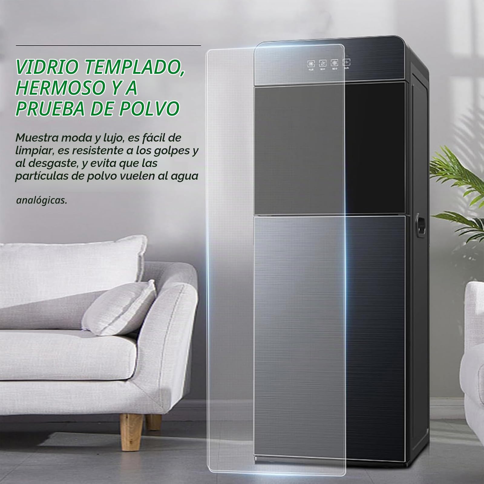 Dispensador De Agua De Pie, Dispensador De Agua Fría Y Caliente De Agua Fría para El Hogar para Casa, Office,001,88.8cm*30cm*29cm