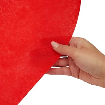 Juvale Red Carpet Runner for Party - Ceremony Entrance Decor with Red Party Carpet - Versatile Aisle Covering As Wedding Runner - Event Accent for Outdoor Decoration - 3' x 100', Polyester Low Pile