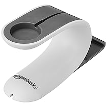 Amazon Basics – Apple Watch Charging Stand and Mobile Phone Holder with Cable | Grey