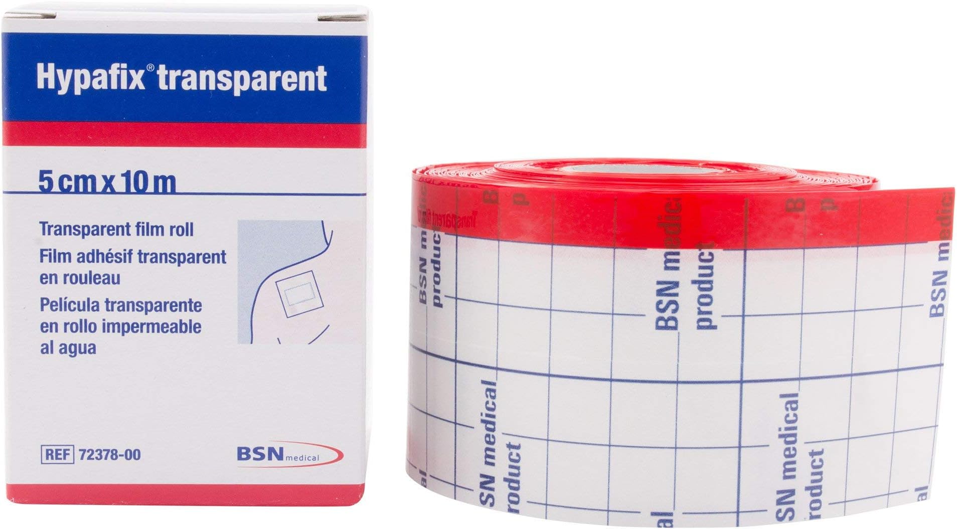 Hypafix® Transparent Film Dressing Roll - Waterproof (2" X 11 yd roll)