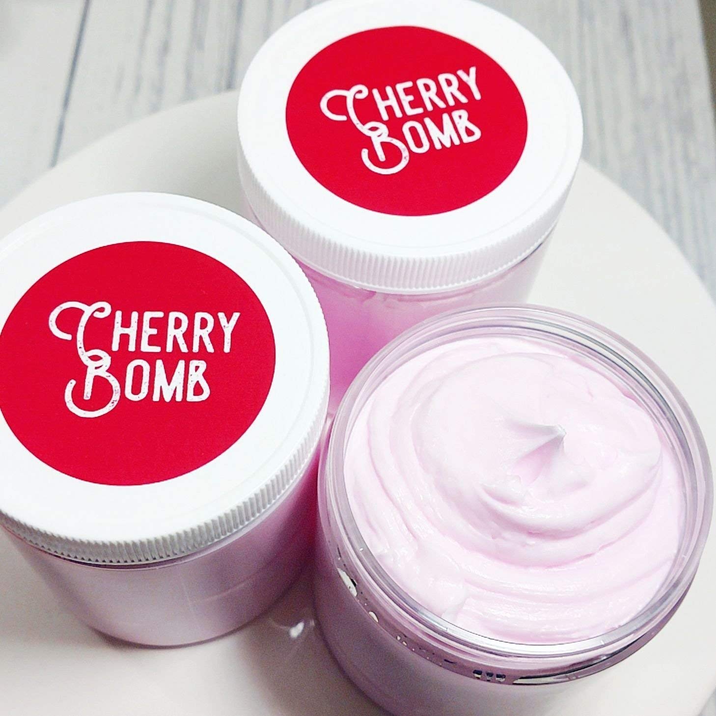 Sunbasil Soap Cherry Bomb Lotion. Whipped Body Butter. Summer Skincare. Moisturizer. Gift for Her