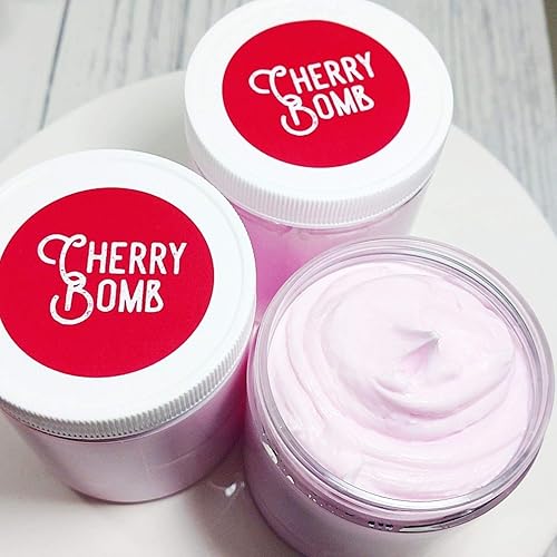 Miniatura 4 de Cherry Bomb Lotion. Whipped Body Butter. Summer Skincare. Moisturizer. Gift for Her