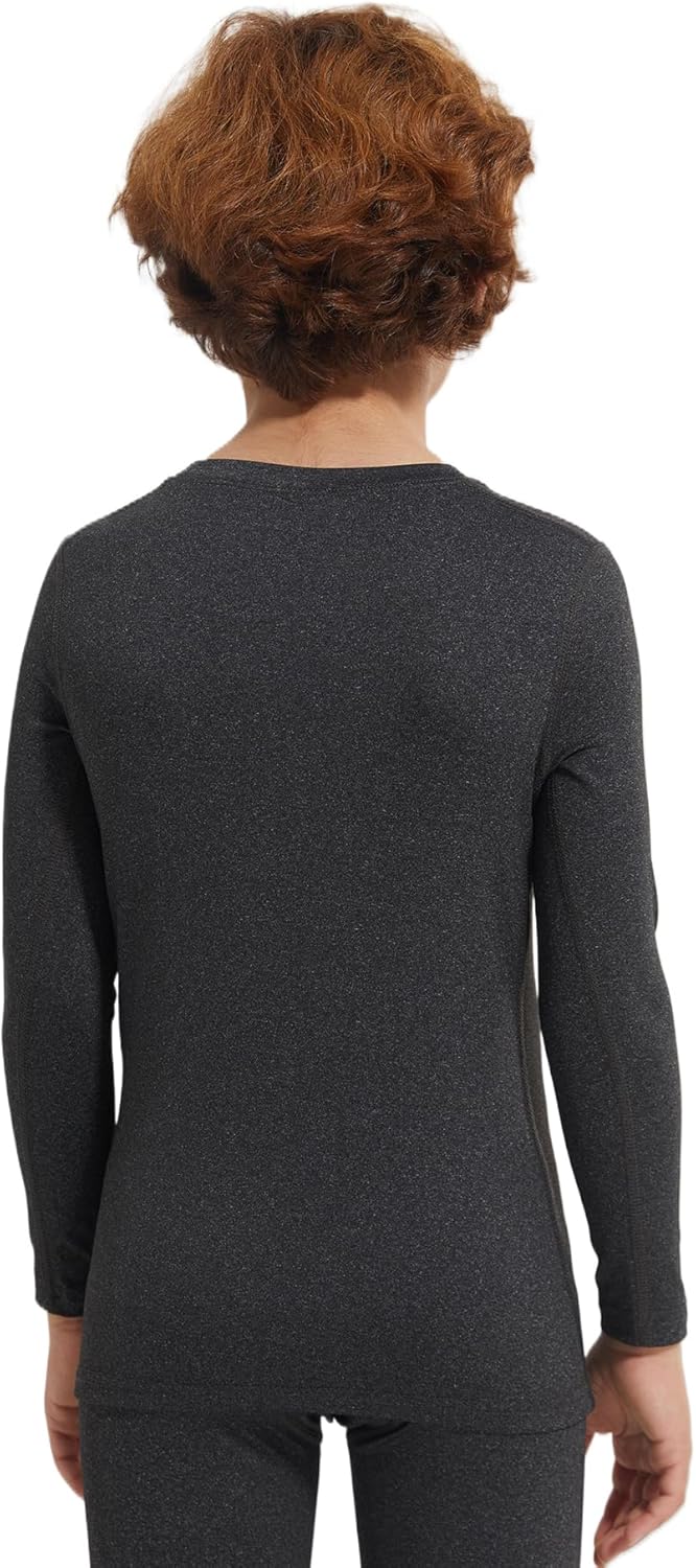Boys Compression Shirt Long Sleeve Youth Athletic Undershirt Football Baseball Quick Dry Baselayer (1 or 3 Pack) - Image 3