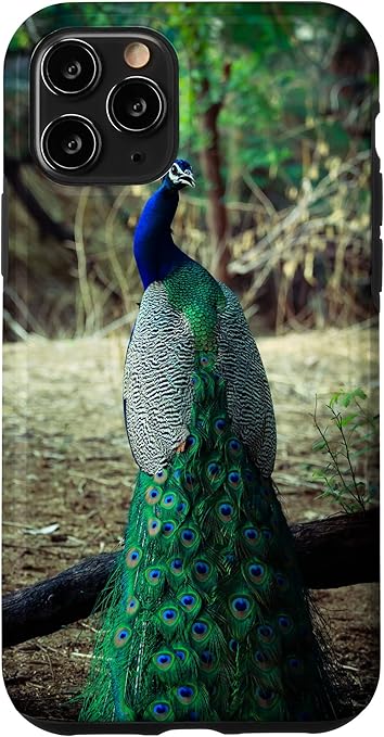 在庫あり 即納 Iphone 11 Pro クジャク 羽 孔雀 スマホケース アートケース スマートフォン カバー Lacistitis Es