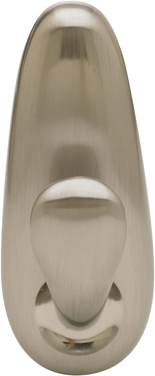 3M Command FC12-BC Forever Classic Medium Metal Hook, Bright Chrome