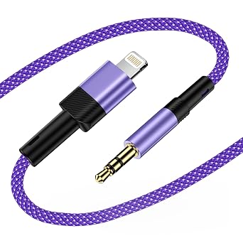 Aux Cable for iPhone 14 Pro Max 14 Plus 13 13 Pro Max 13 Plus 12 12 Mini 11
