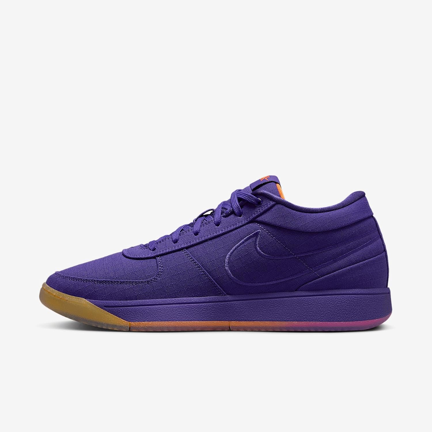 Nike Book 1 Basketball Shoes (HJ5351-500, Court Purple/Taupe Grey/Sundial/Total Orange) Size 8