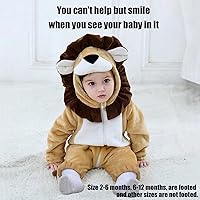 Vista 2 de Disfraz de animal para bebé, traje unisex para niños pequeños, disfraz de Halloween