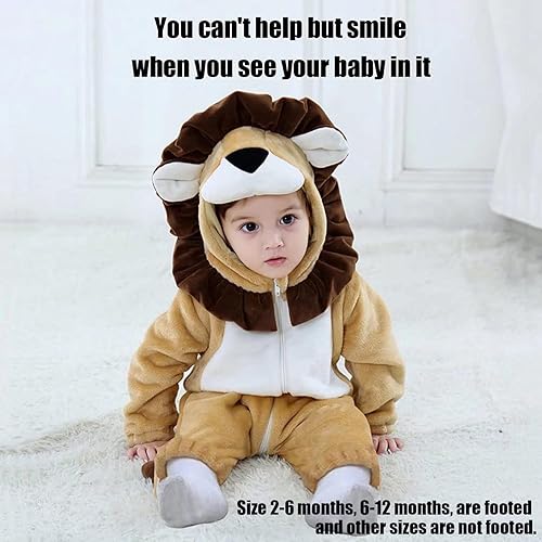 Miniatura 2 de Disfraz de animal para bebé, traje unisex para niños pequeños, disfraz de Halloween