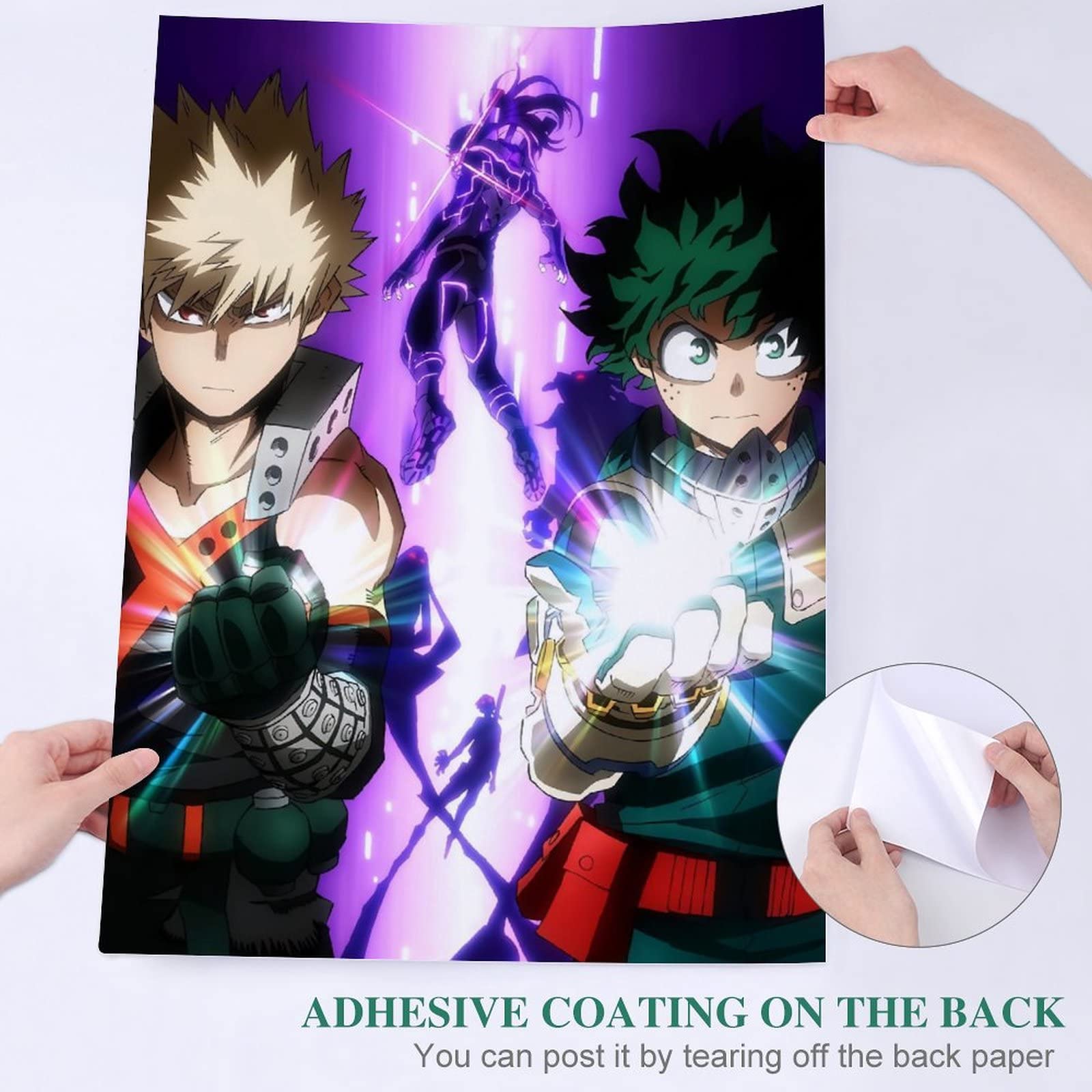Amazon.co.jp: 僕のヒーローアカデミアポスター壁絵アートポスター装飾