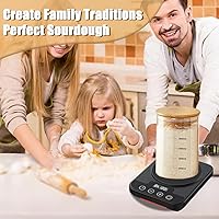 Vista 7 de Tapete calentador de masa madre, almohadilla térmica de calentamiento con temporizador de 12 horas, control preciso de termostato de 1 °F