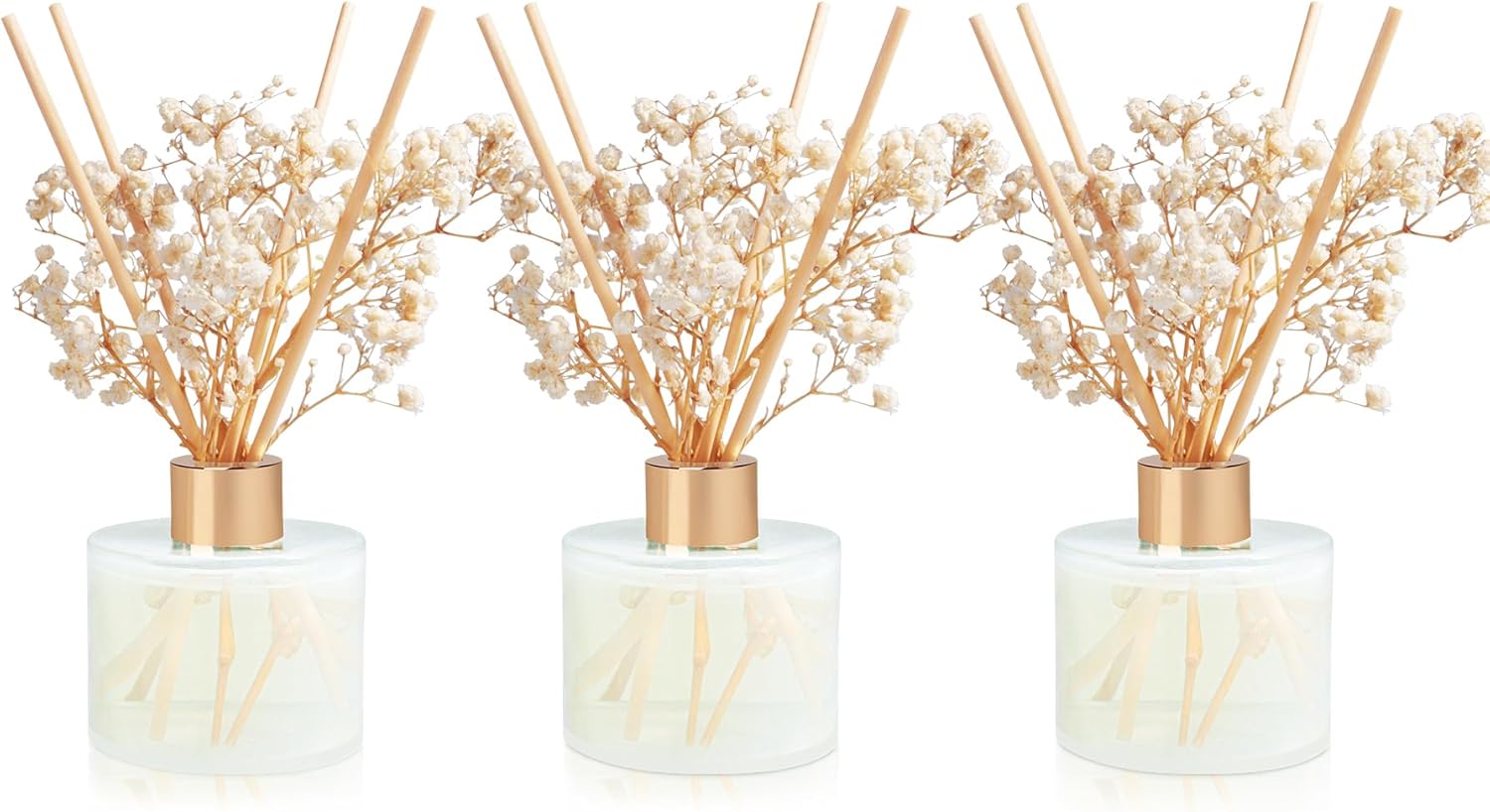 Amazon.com: YISOWUH Reed Diffuser Set, 5.28oz (150ml) Fruit Scent ...