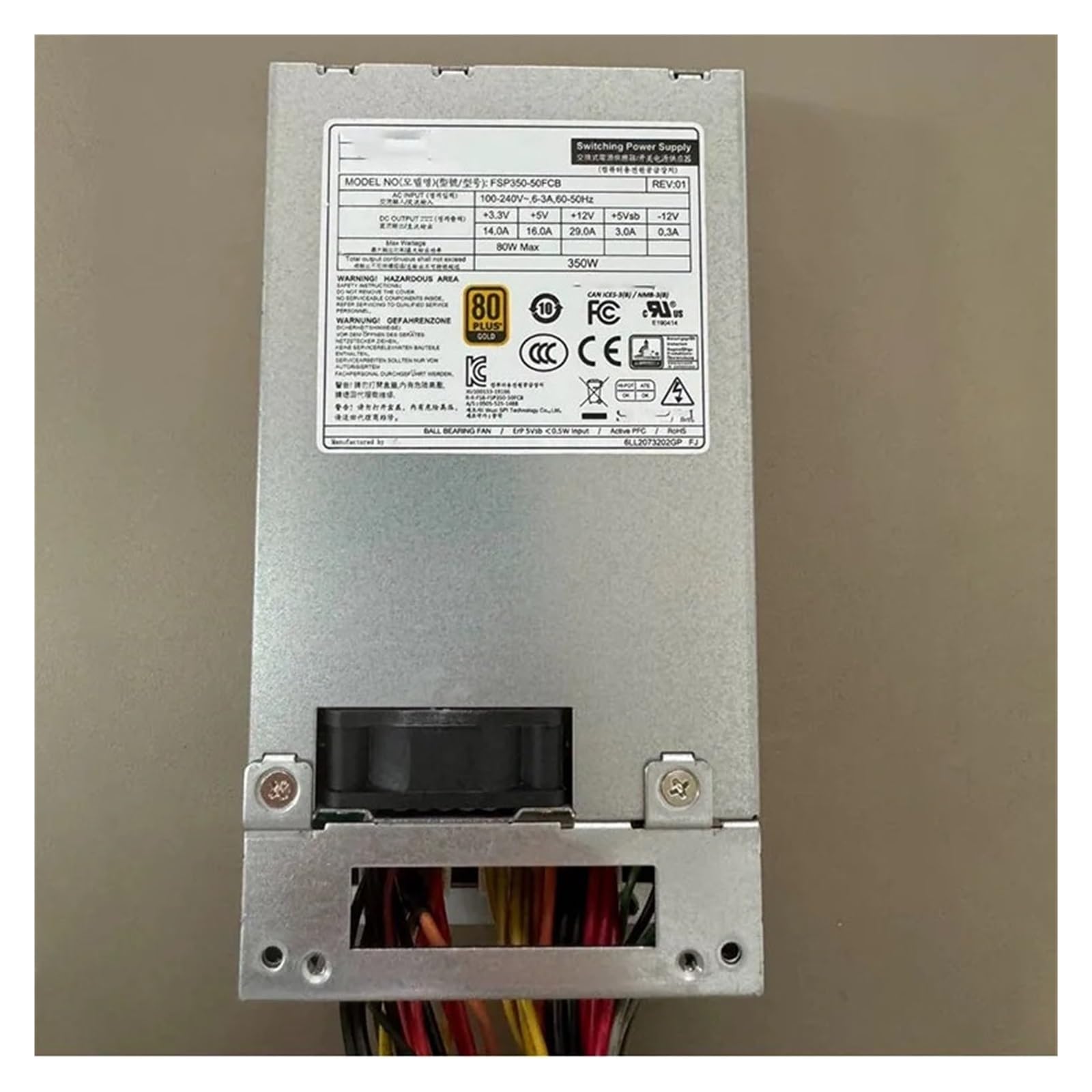 KSZHZYMGX Industrial Power Supply 1U 350W FSP350-50FCB
