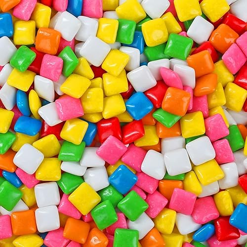 Miniatura 9 de A Great Surprise Mini chiclets - Goma de mascar - Recambios de máquina de chicles - Colores surtidos - Caramelo a granel - 3 libras