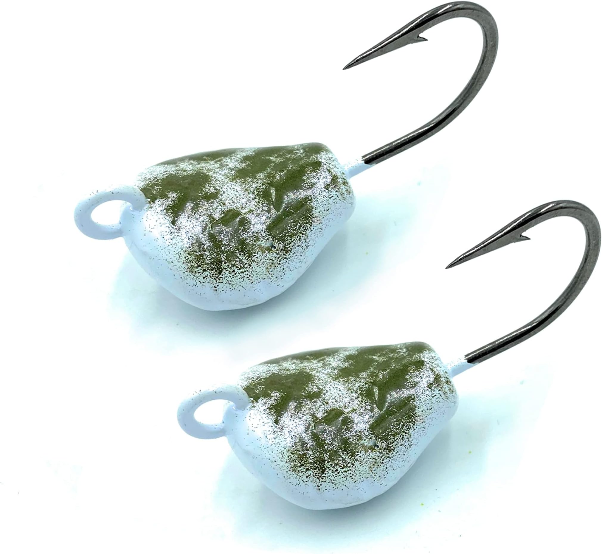 Tautog Jig, Sheepshead Jig, 2 Pack, Standup Style Tog Jig, Ultra Tough Powder Coat Finish with 2X hook, 1/2-2oz Sizes, Multiple Colors, Made in The USA