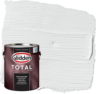 Total Exterior Paint & Primer All-in-One, Radisson/White, Satin, 1 Gallon