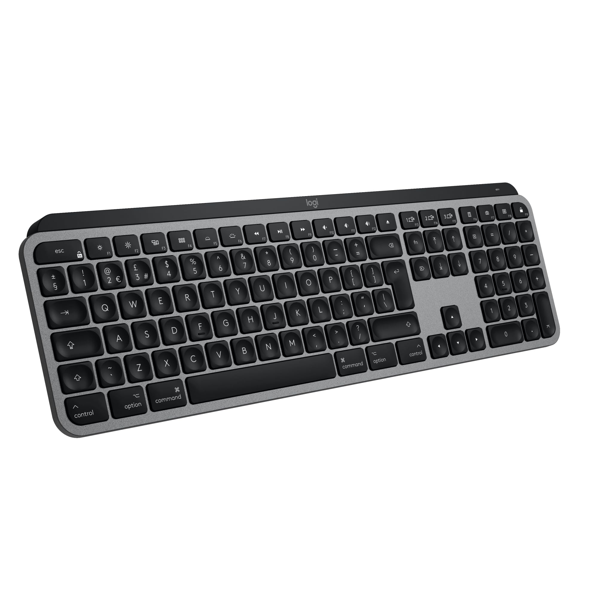 Logitech MX Keys S for Mac, Wireless Keyboard, Fluid, Precise
