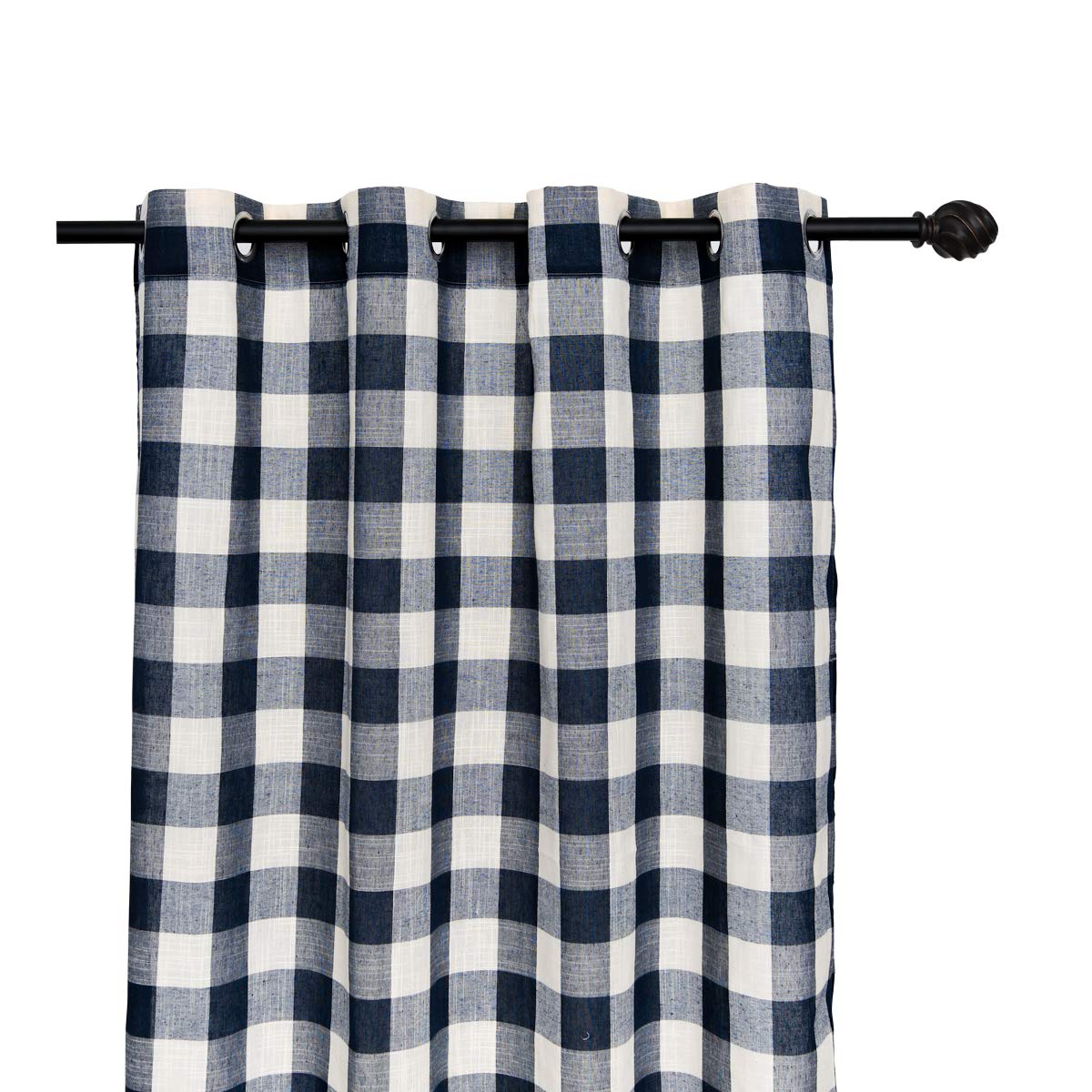 Blue Plaid Curtains Curtains & Drapes 2023