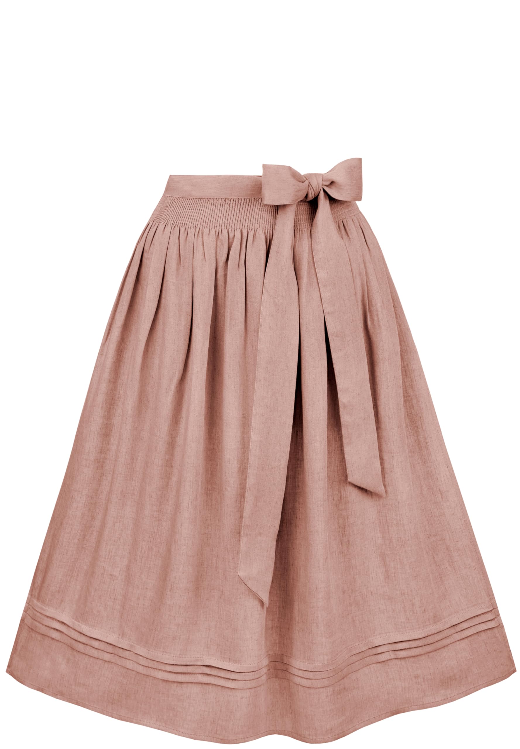 Stockerpoint Antique Pink Mina Dirndl Apron, Dusky Pink, 34-38, 34-38