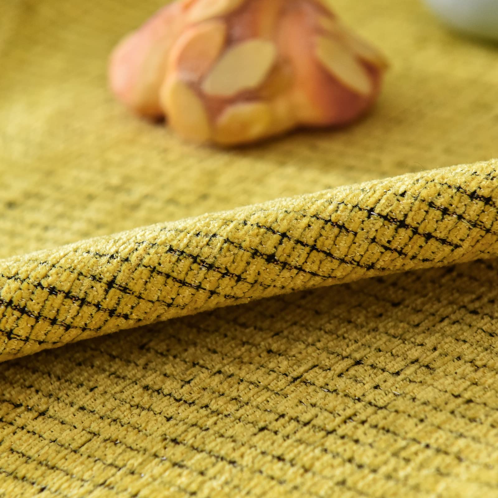 Dicker Chenille-Sofabezug für 2-Sitzer-Ecksofa – Kratzfester Schutz und de