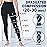 beister Medical Compression Pantyhose for Women & Men, 20-30mmHg Graduated Support Tights, Opaque Footless Waist High Compression Stockings & Leggings for Varicose Veins, Edema, Flight, DVT