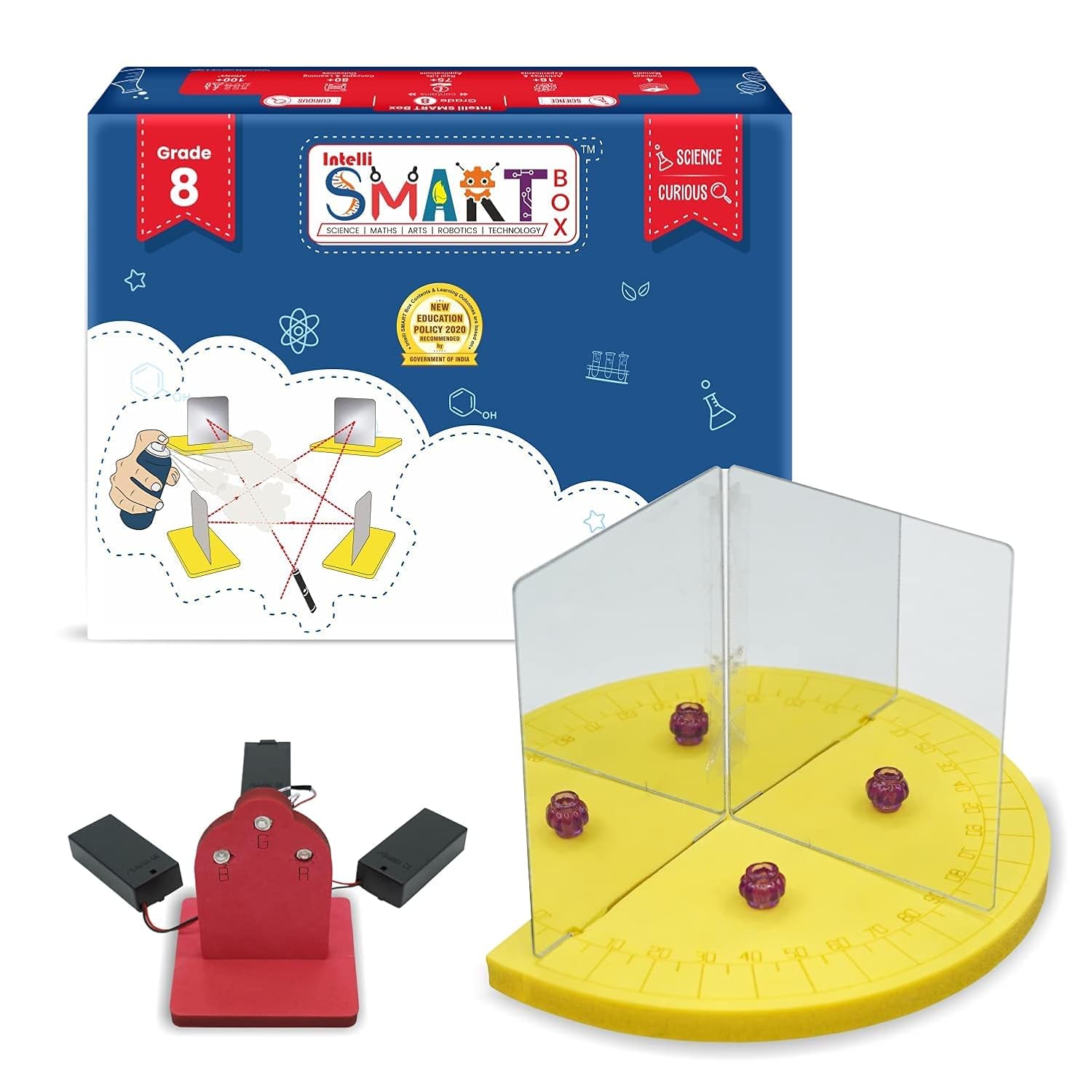 Buy STEM Activity Science Kit 4 in 1 (Intelli Smart Box) for Class 8 by ...