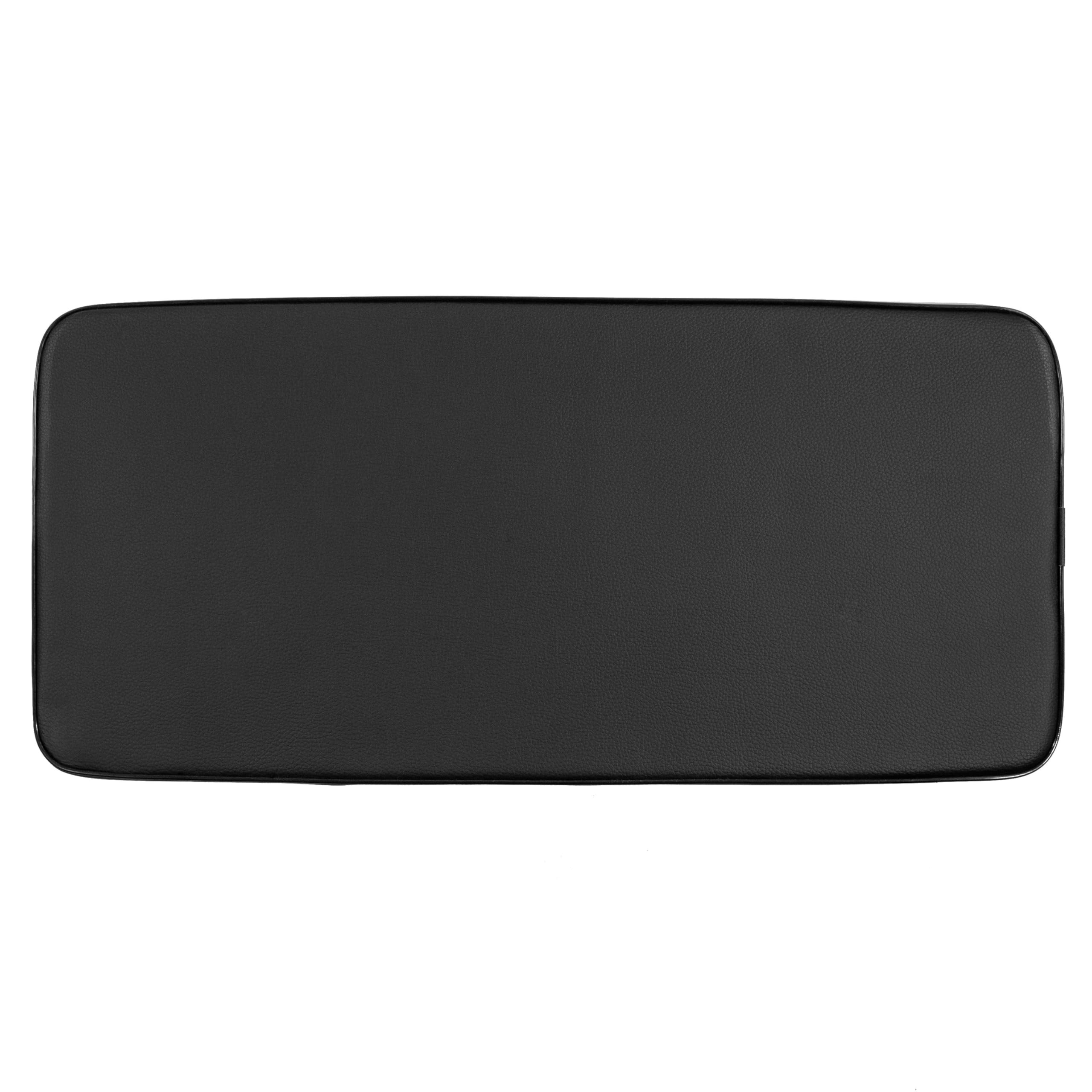 Banc de clavier en X Simili cuir noir BoomToneDJ ST-1 Hauteur réglable de 48 à 60cm Banquette pour piano pliable. Très confortable. Assise 510 x 250 mm.