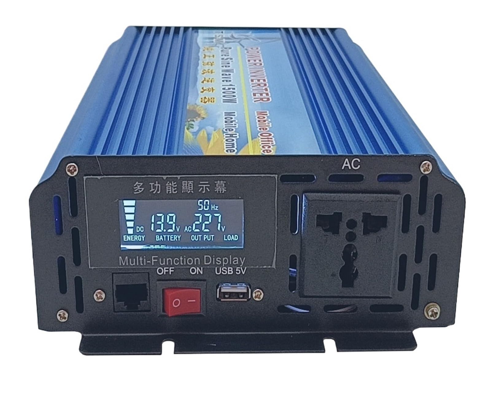 JJKKOZVQF Peak Power 3000W 1500W DC 12V TO AC 220V 230V 240V 50HZ Inverter Universal(PEAK POWER 3KW 50HZ,12V)