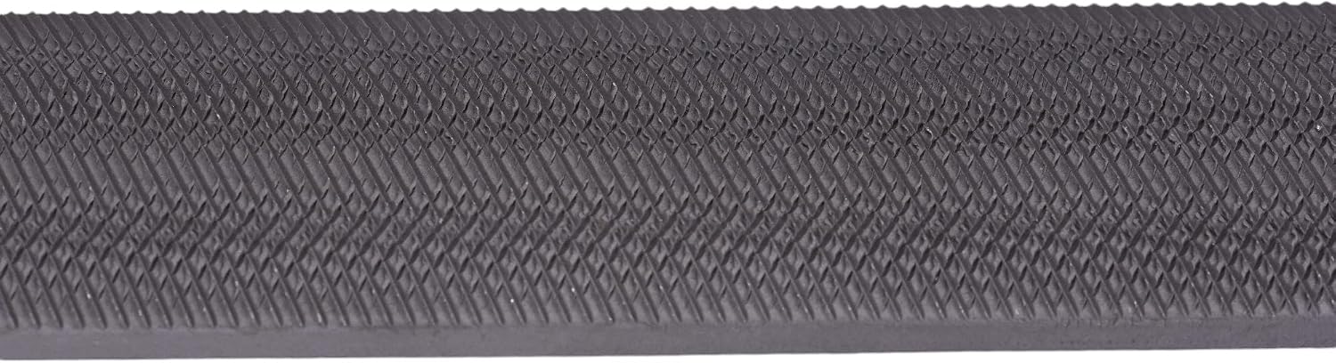 Century Drill & Tool 4060 4-in-1 Half Round Hand File, 8" | curved surface shaping, flat surface shaping, rasp teeth