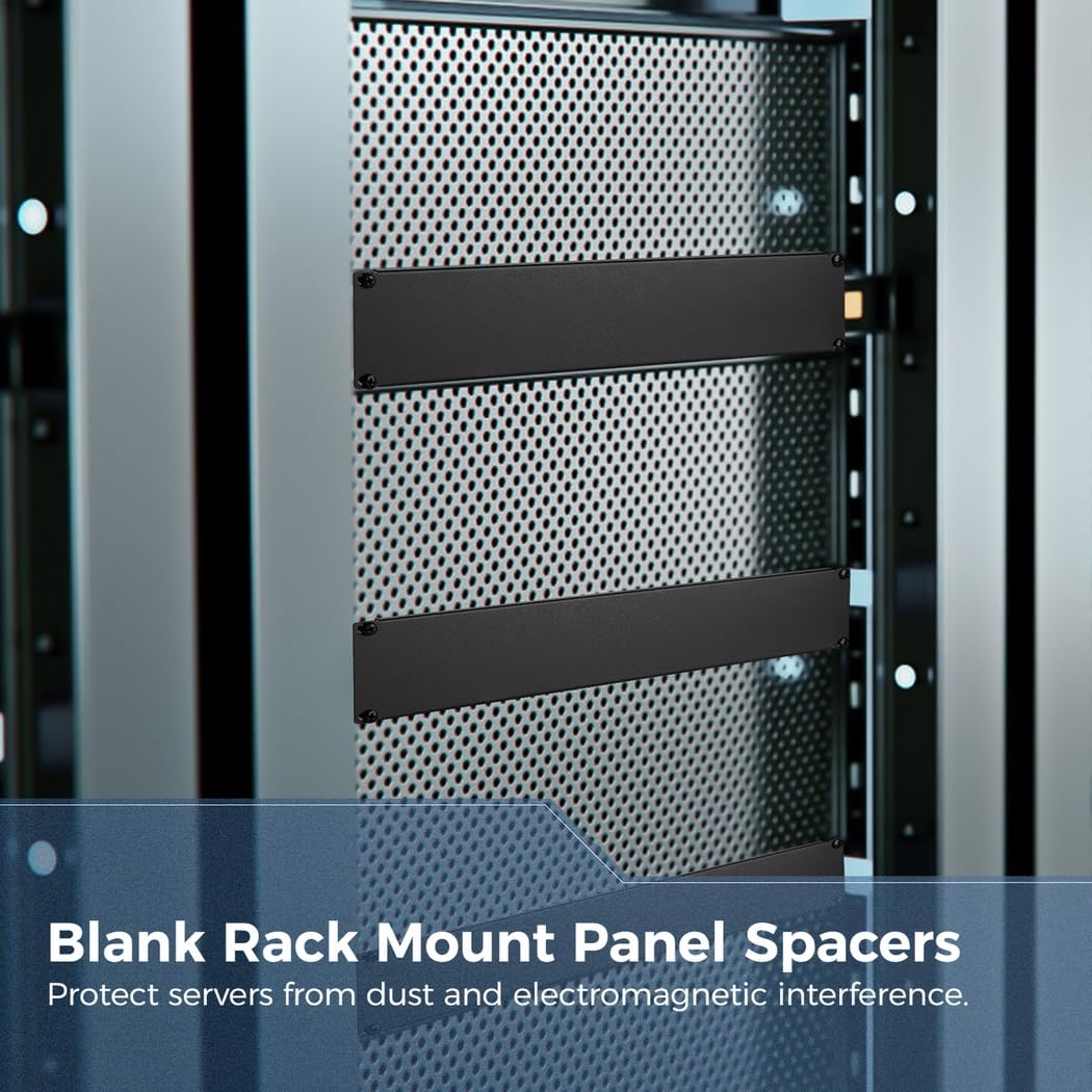 2u Rack Drawer PATIKIL 1U 2U 4U Blank Panel Kit - 19 Inch Rack Mount ...