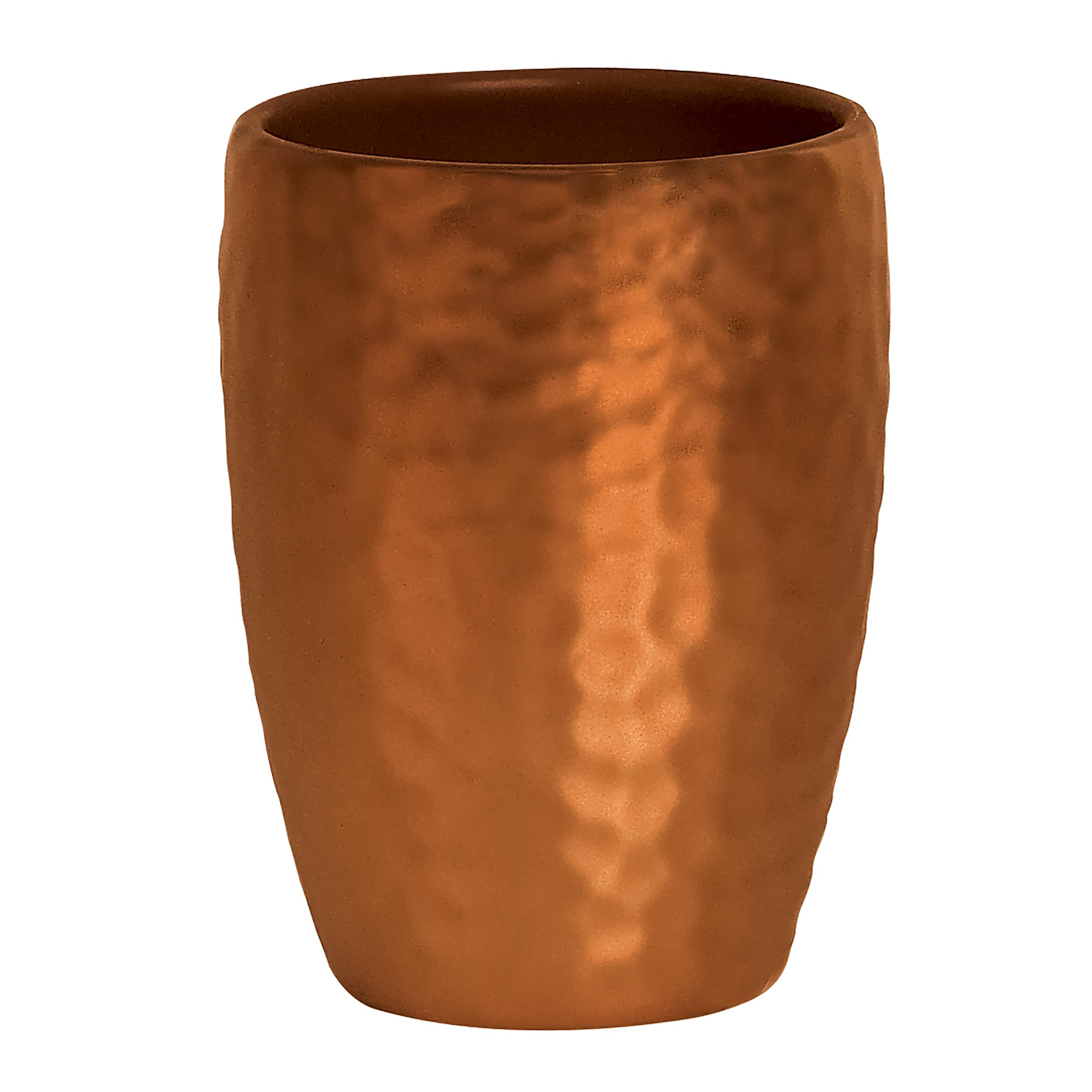 Spirella Darwin Hammered Stoneware Copper Tooth Mug