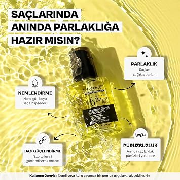 URBAN Care No.6 Bond Plex Yıpranma Karşıtı Saç Bakım Yağı 100ml- Vegan