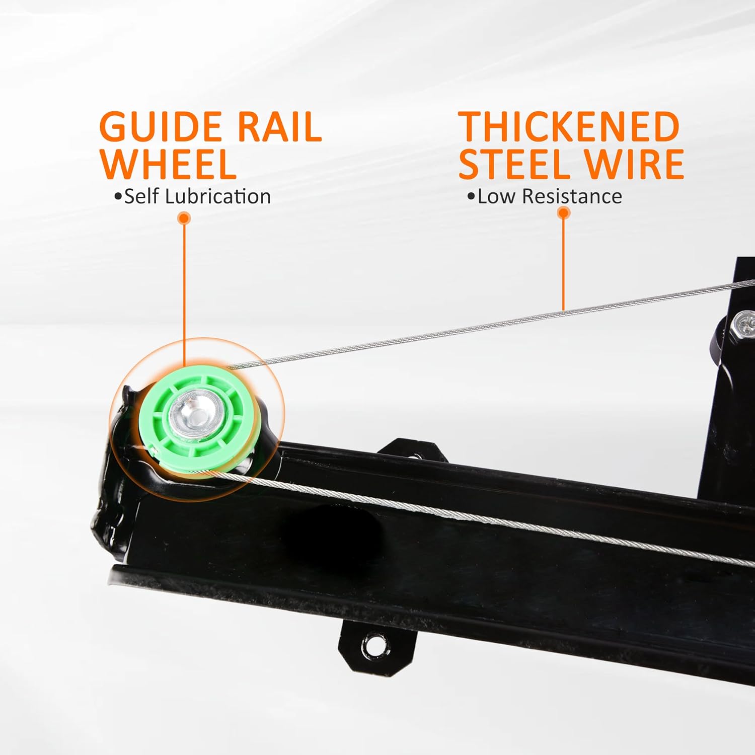 Front Left Driver Side Power Window Regulator with Motor Assembly Compatible for 2013-2018 Nissan Altima, Replacement 748-064