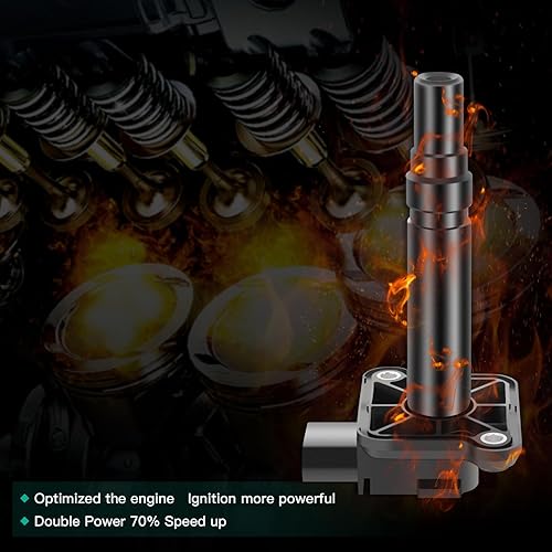 Miniatura 3 de SCITOO Juego de bobinas de encendido 100% nuevo compatible con Audi A4A6 para Quattropara A8A8 para Quattropara Quattropara RS6para TT 1997-2007