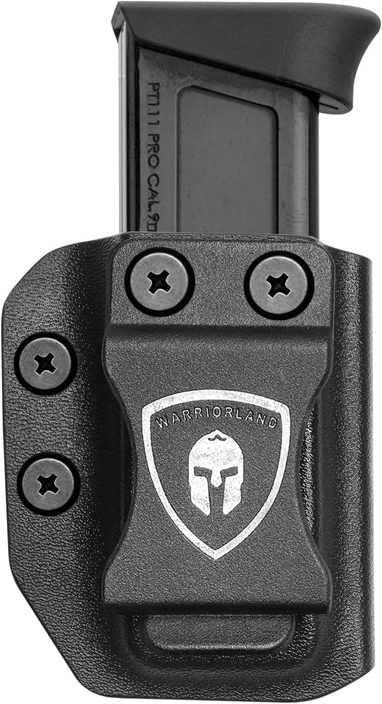 Universal Mag Carrier IWB/OWB Magazine Holster Fit: 9mm/.40 Double Stack - Option1: Glock 17 19 19X 26 45 47 43X MOS/Ruger RXM | Option2: Taurus G2C/G3C &Sig P365/P320 &Hellcat/Hellcat Pro&CZ P10C