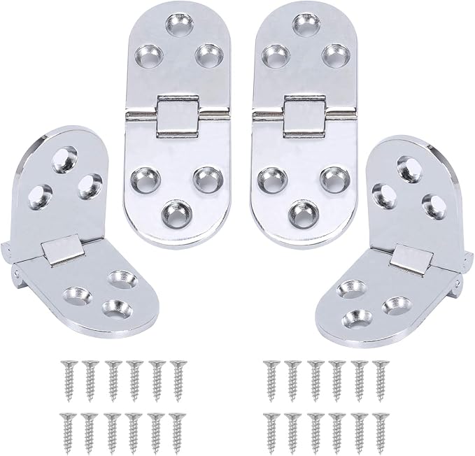 Edelstahl Scharnier,6Pcs Türband Türscharnier Innenscharnier Beschlag