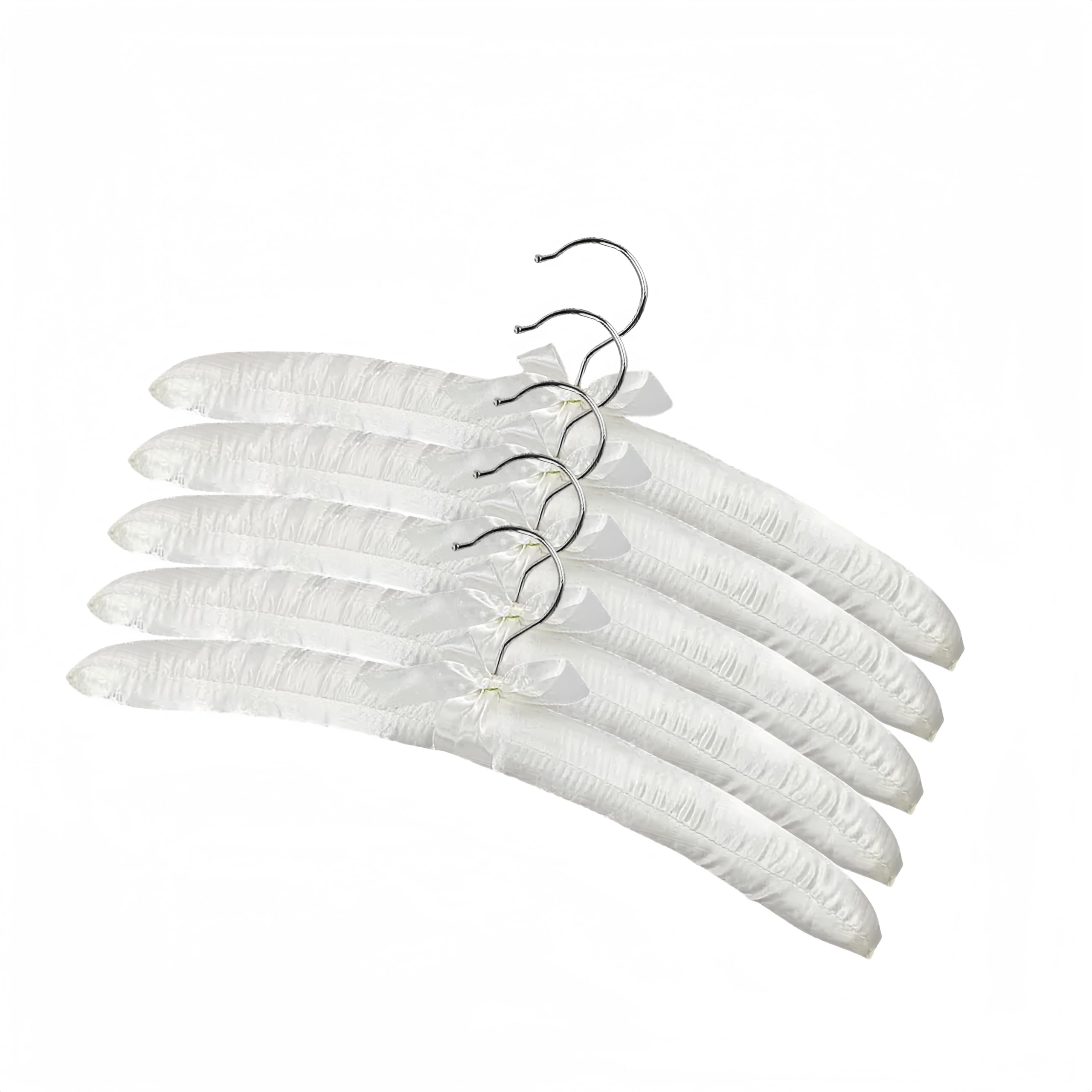 Padded Hangers for Women Clothing Satin Hangers Padded Hanger for Sweaters Non Slip Padded Clothes Hanger