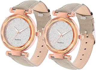 2 Peças Relógio Luminoso Relógio De Diamante Relojes Para Mujeres Relógio De Pulso Para Mulheres Relógios Para Mulheres Relógio Feminino Dimond Amantes Criativos Relógio De Pulso