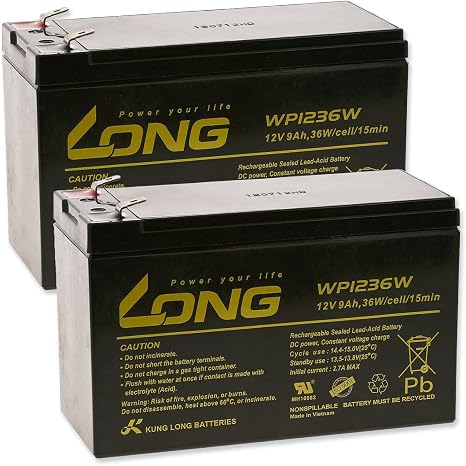 Batteria Al Gel Di Piombo Akku-net Per UPS APC RBC33 – 12V 9Ah, Sostitutiva Per Gruppo Di Continuità - 3