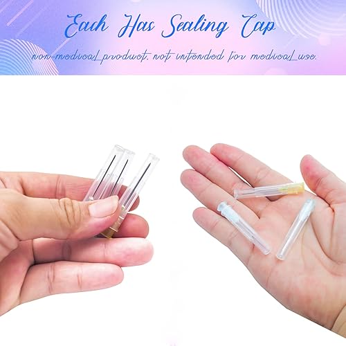 Miniatura 4 de Accesorios dispensadores Luer Lock de calibre 16 de 1.2 pulgadas, empaquetados individualmente, paquete de 100 unidades